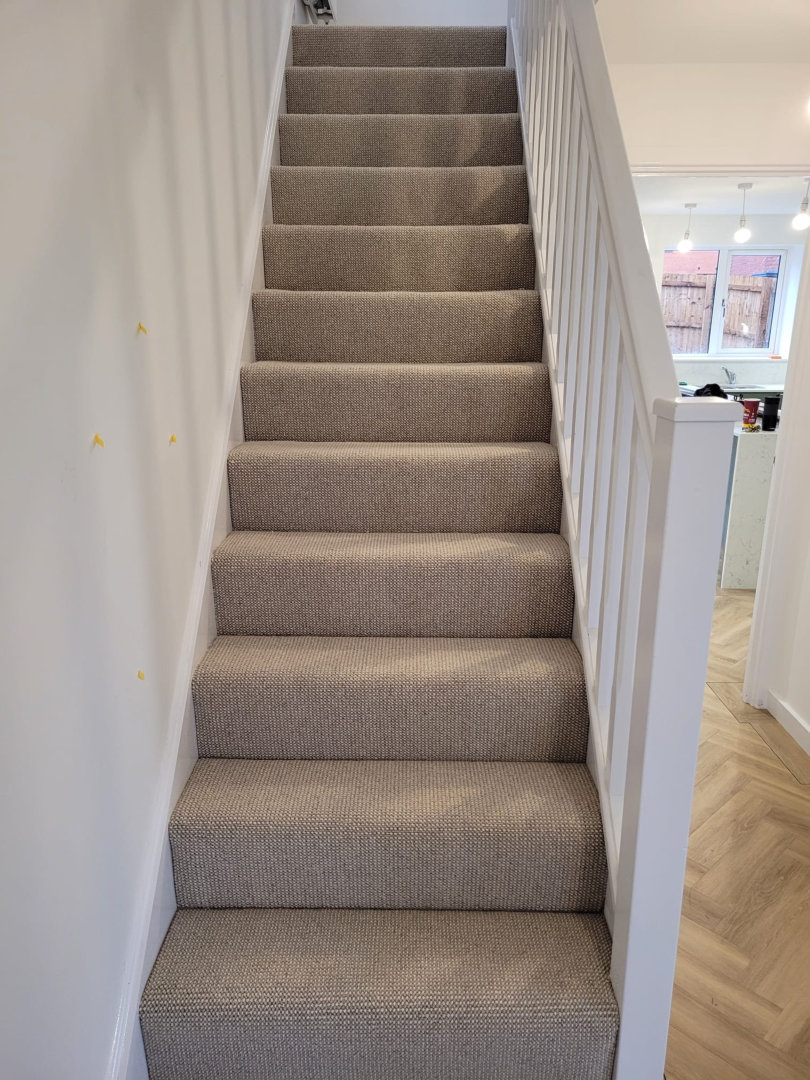 carpet supplied and fitted